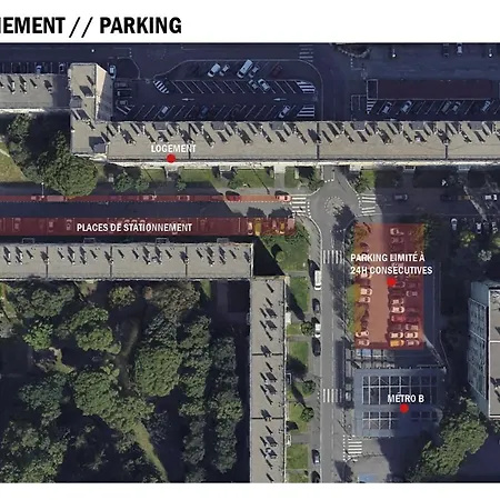 Apartment Le Cocon De Rangueil 1 Metro B-Parking Toulouse